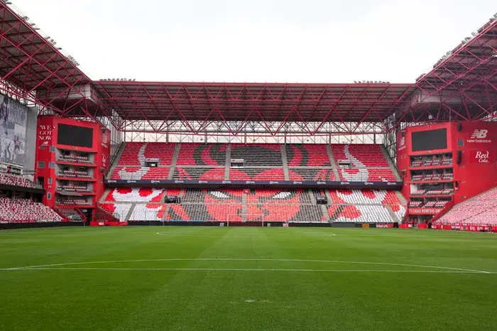 Estadio. Toluca contra Los Ángeles FC