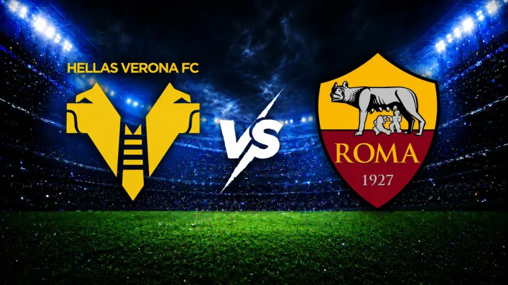 Hellas Verona contra Roma