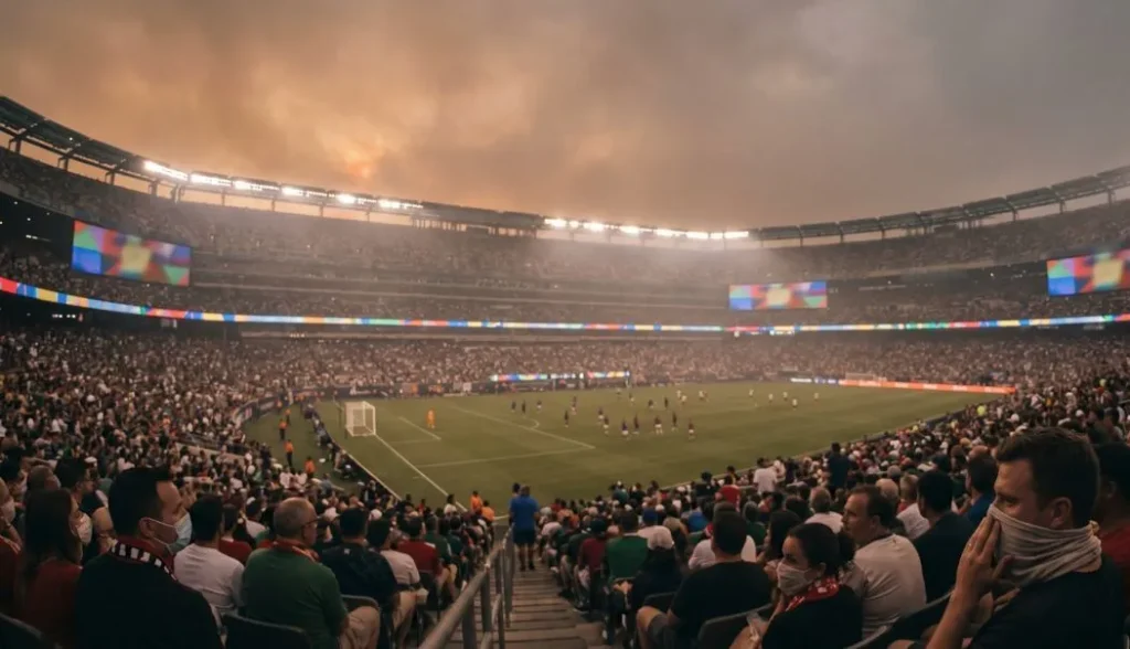 La contaminación atmosférica y el humo de los incendios forestales son factores impredecibles para la copa del mundo 2026