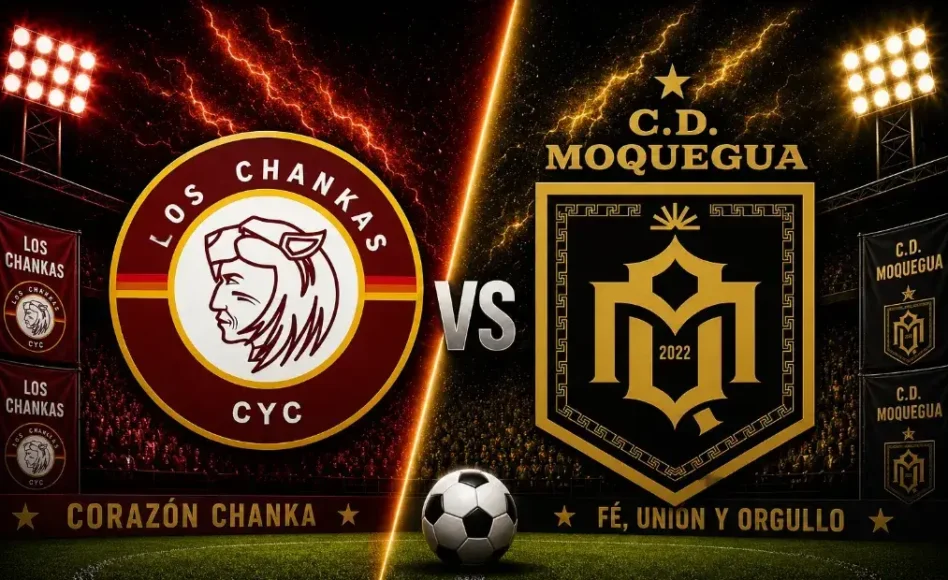 Los Chankas contra Deportivo Moquegua -Liga 1 Perú- 17 de Mayo (15:30 hora local)