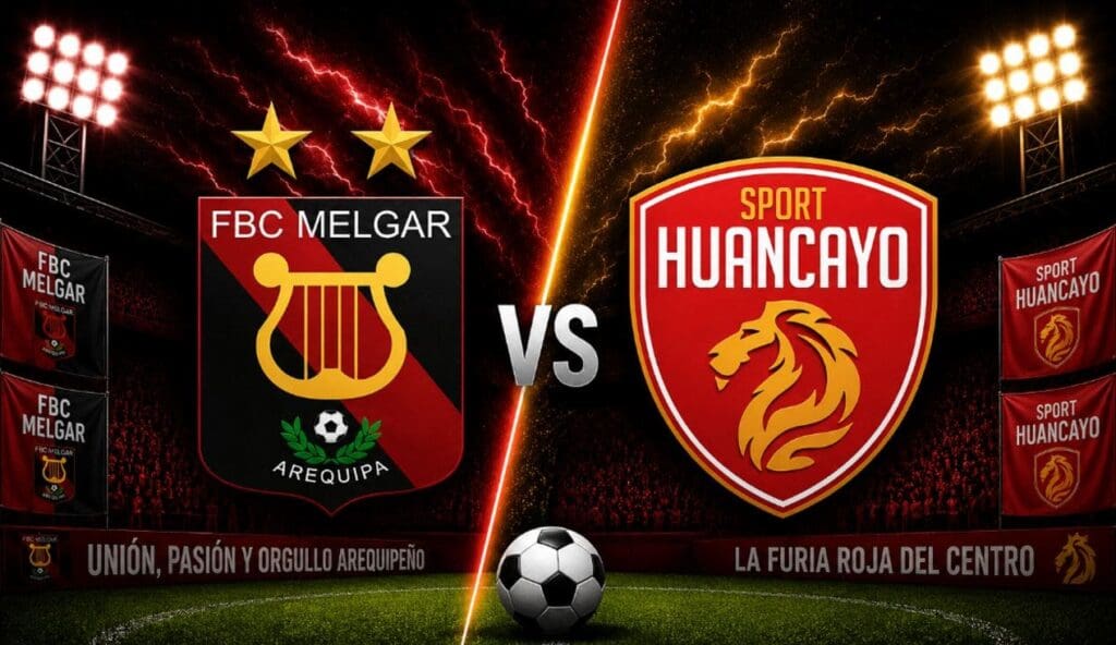 Melgar contra Sport Huancayo - Liga 1 Perú - 16 de mayo de 2026