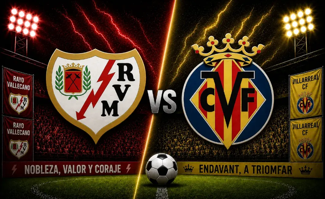 Rayo Vallecano contra Villarreal