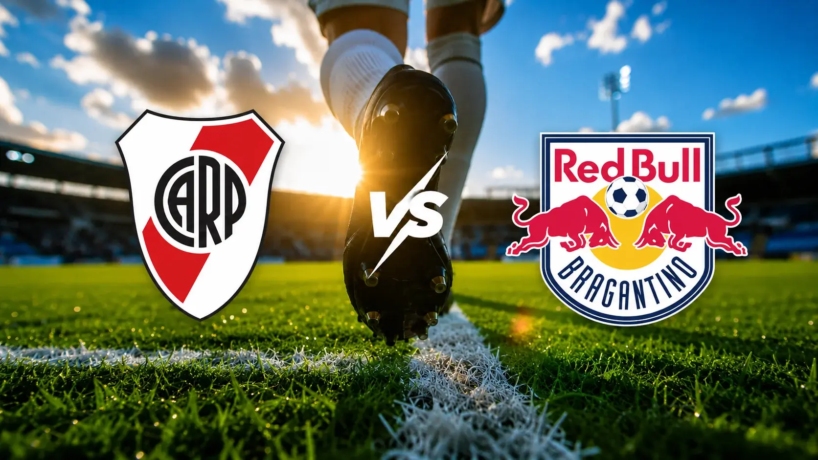 River Plate contra Bragantino se enfrentan por la Copa Sudamericana.