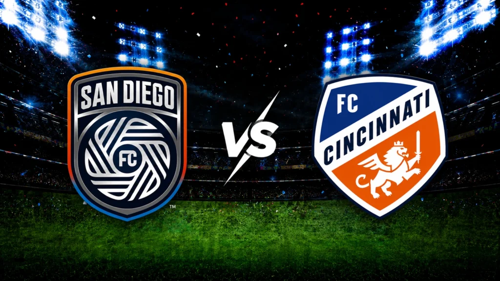 San Diego contra Cincinnati -Torneo MLS Estados Unidos Primera División- 16 de Mayo (18:30 hora local)