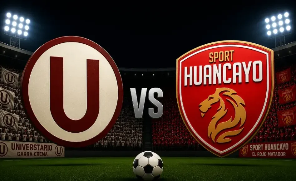 Universitario contra Sport Huancayo -Liga 1 Perú- 30 de Mayo (20:00 hora local)