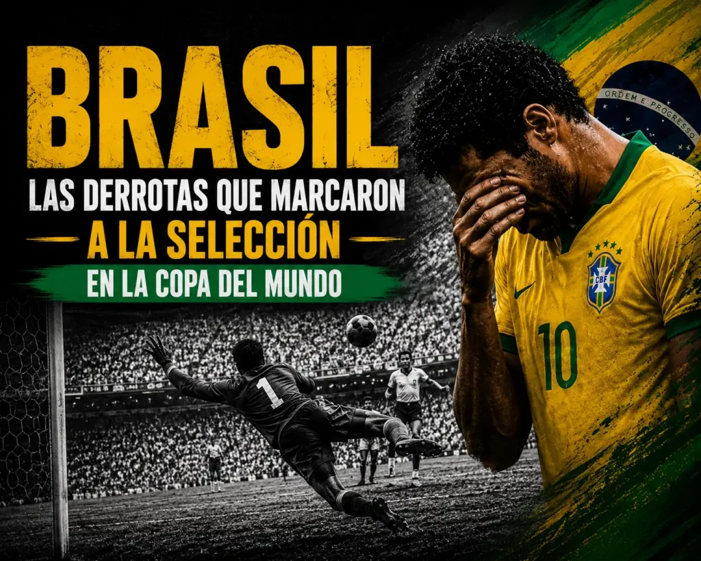 Brasil recuerda el Maracanazo y otras derrotas históricas antes de la Copa del Mundo 2026