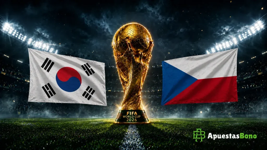 Corea del Sur contra República Checa - Fase de grupos Grupo A - Copa del Mundo 2026- 11 de Junio (20:00 hora local)