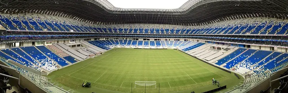 Estadio BBVA México. Suecia contra Túnez
