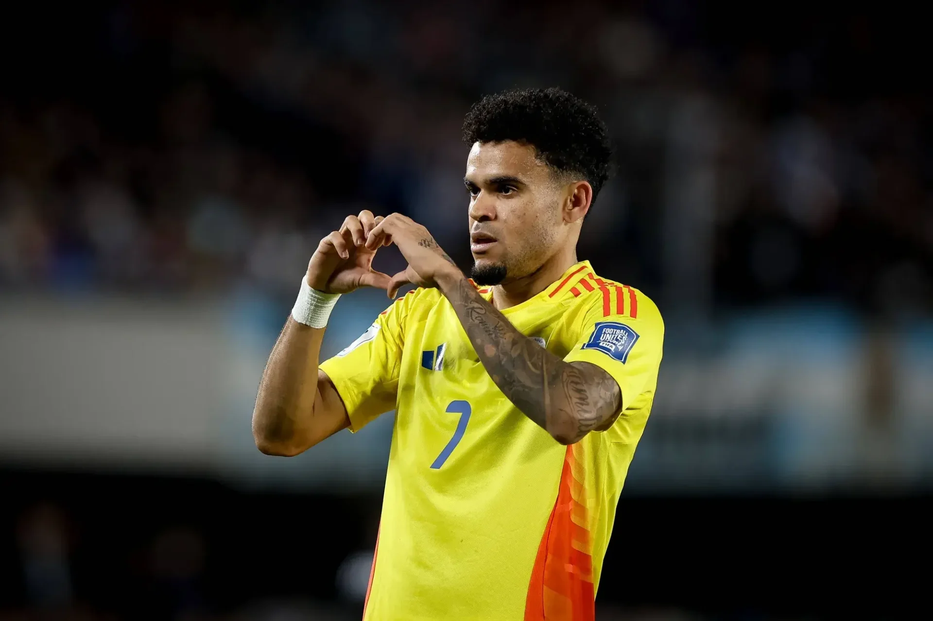 Luis Díaz jugará su primera Copa Mundial 2026, con la camiseta de Colombia.