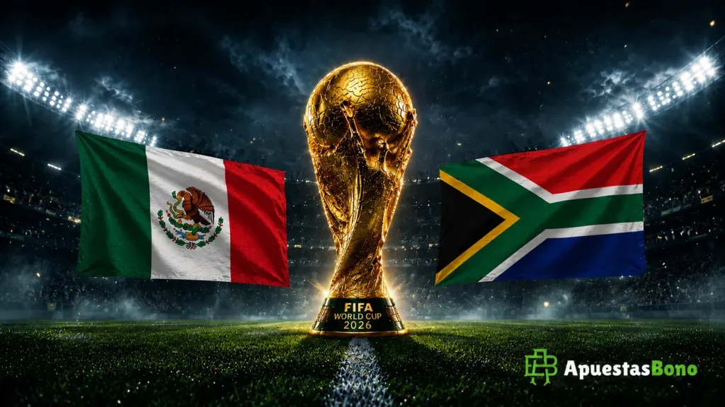 México contra Sudáfrica - Fase de grupos Grupo A - Copa del Mundo 2026- 11 de Junio (13:00 hora local)