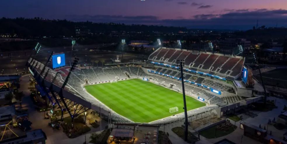 Snapdragon Stadium donde se disputará el duelo entre San Diego contra Vancouver.