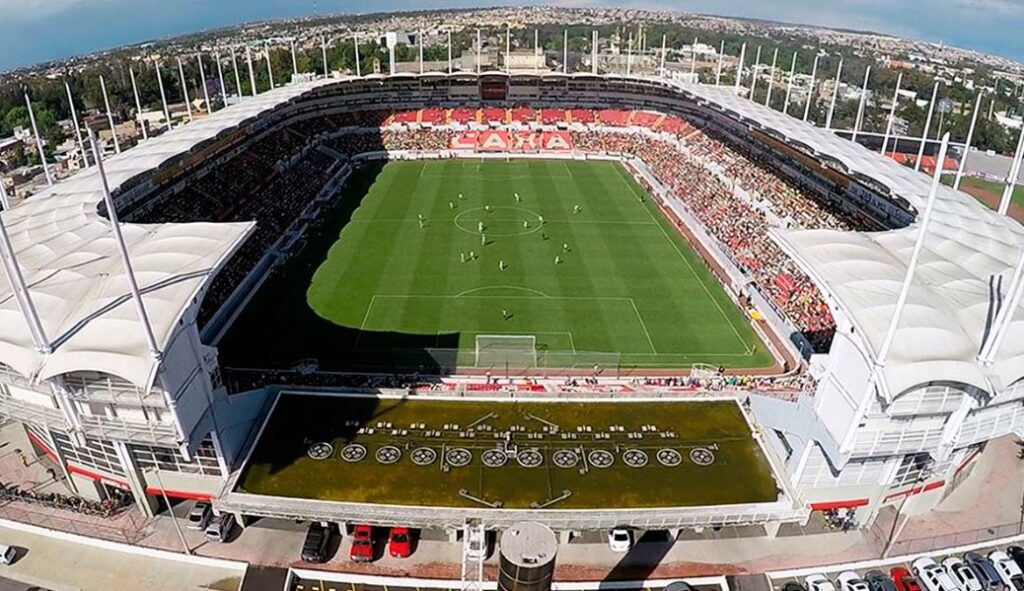 Estadio Victoria donde se llevará a cabo el duelo entre Necaxa contra Monterrey