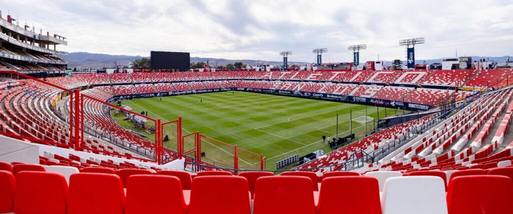 Estadio. Atlético San Luis contra Guadalajara