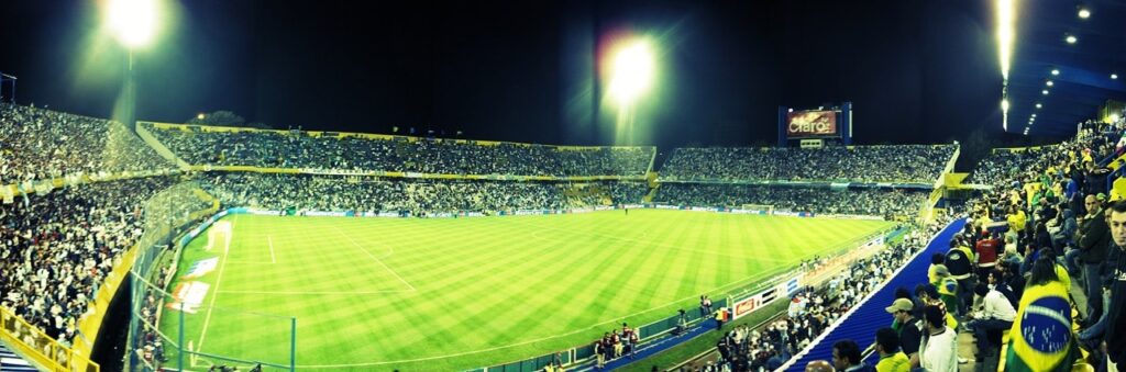 Estadio. Rosario Central contra River Plate