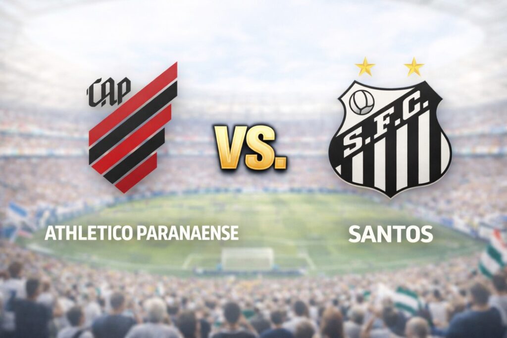 Athletico Paranaense contra Santos