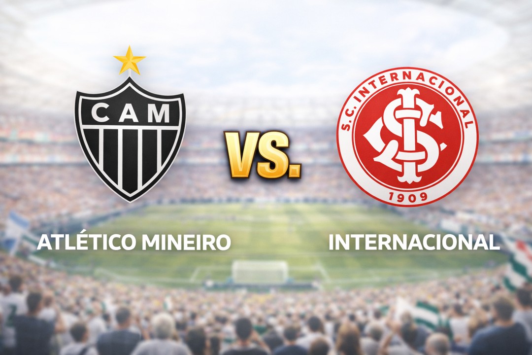 Atlético Mineiro contra Internacional