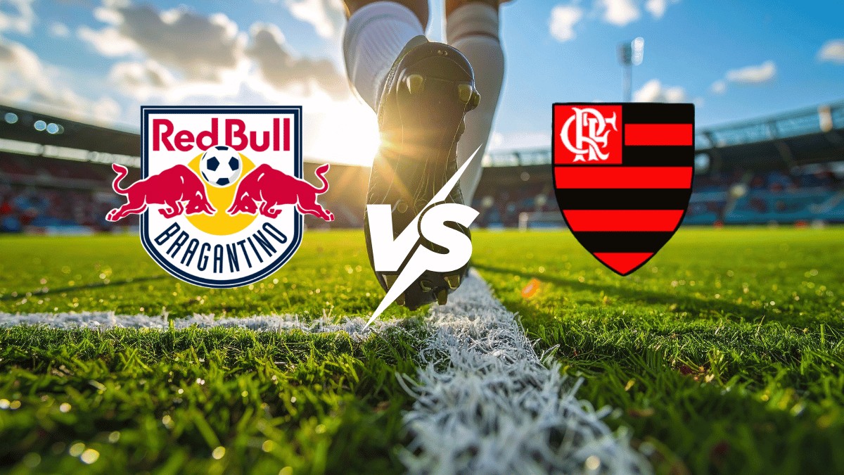 RB Bragantino contra Flamengo