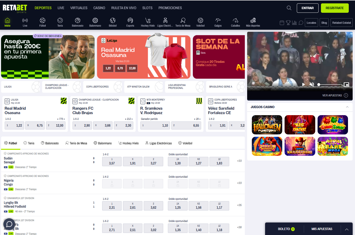 Retabet una de las mejores casas de apuestas.