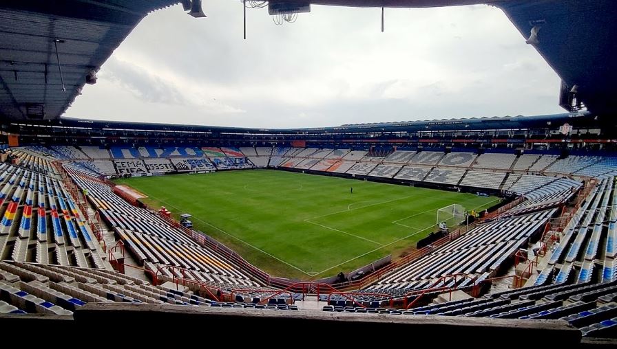 Estadio Hidalgo donde se llevará a cabo el duelo entre Pachuca contra Pumas UNAM.