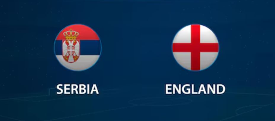Inglaterra contra Serbia