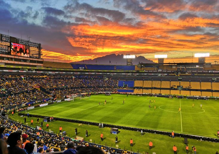 Estadio Universitario donde se llevará a cabo el duelo entre Tigres contra Toluca