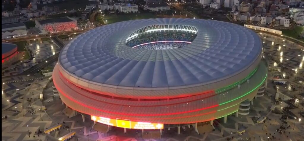 Estadio. Senegal contra RD Congo 