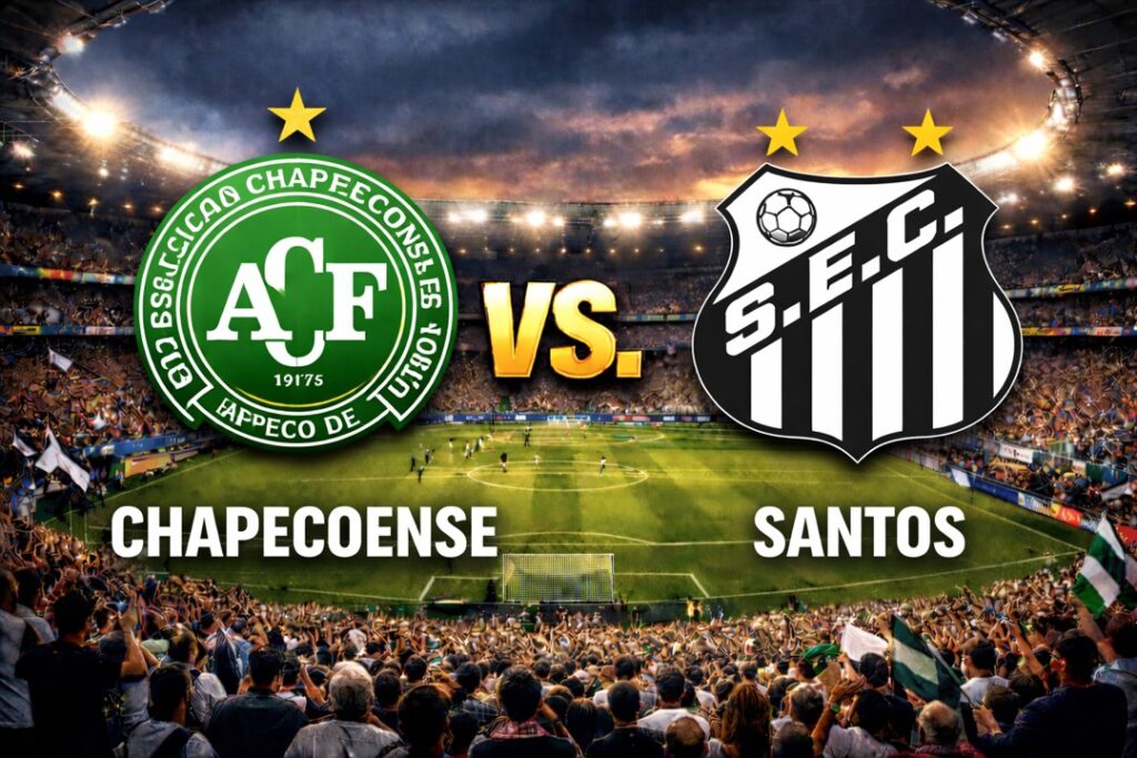 Chapecoense contra Santos
