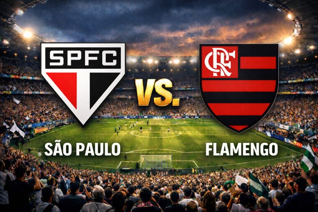 São Paulo contra Flamengo