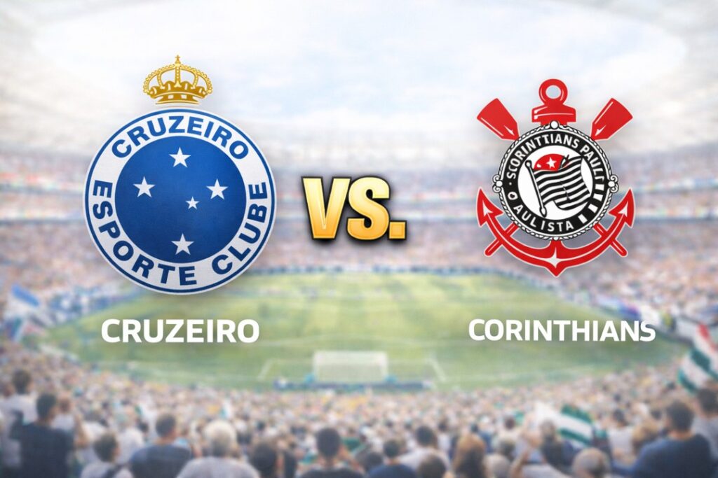 Cruzeiro contra Corinthians