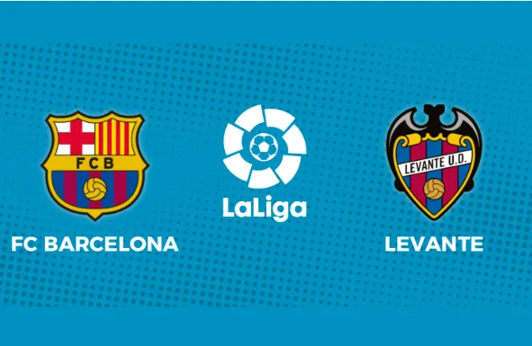 Escudos Barcelona Levante - Barcelona contra Levante (LaLiga) — 22 de febrero de 2026, 16:15