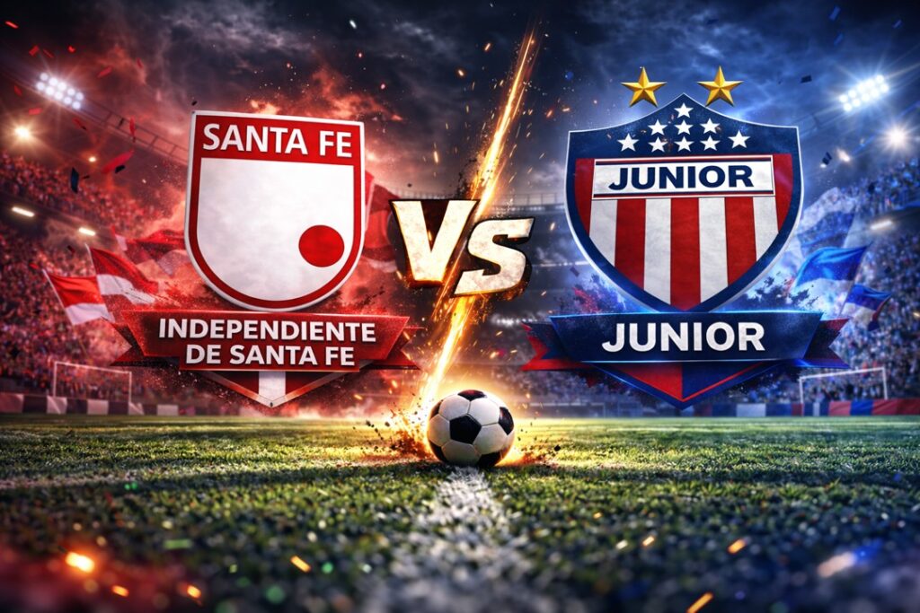 Independiente de Santa Fe contra Junior