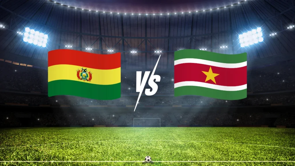 Bolivia vs Surinam | Repechaje Mundial 2026 (26/03, 19:00)