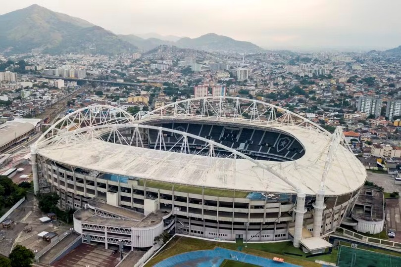 Estadio. Botafogo contra Caracas