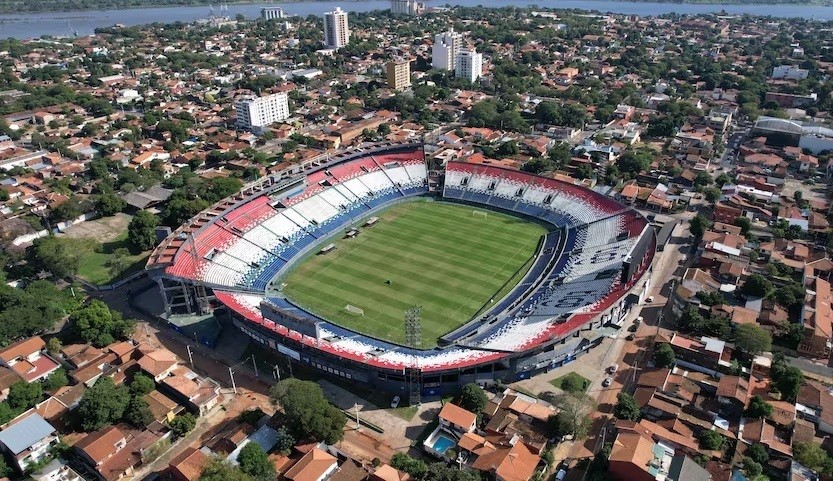 Estadio. Recoleta contra San Lorenzo