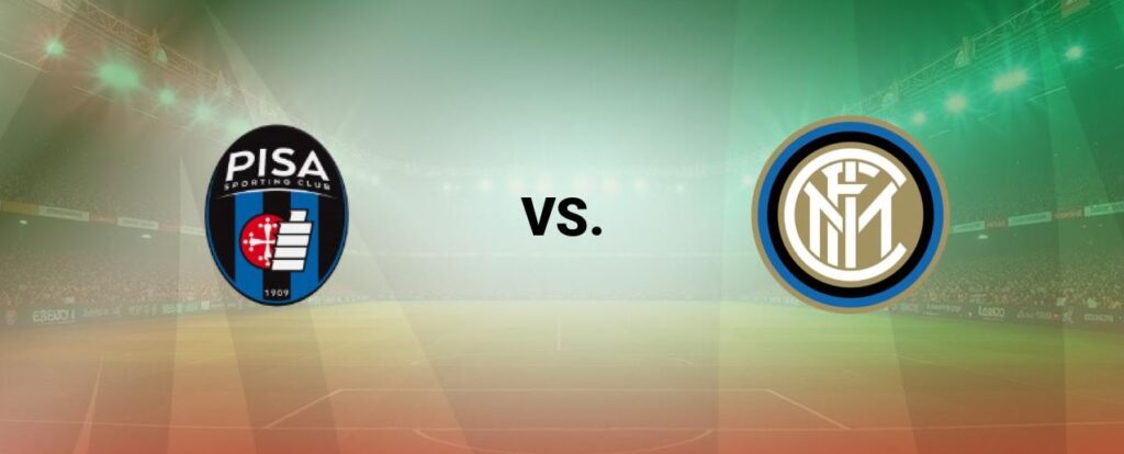 Pisa contra Inter - Serie A, 30 de noviembre de 2025,