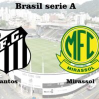 Santos contra Mirassol