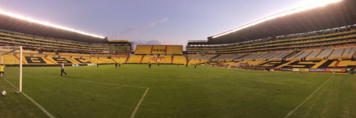 En el Estadio Monumental Banco Pichincha jugarán Barcelona SC contra Universidad Católica