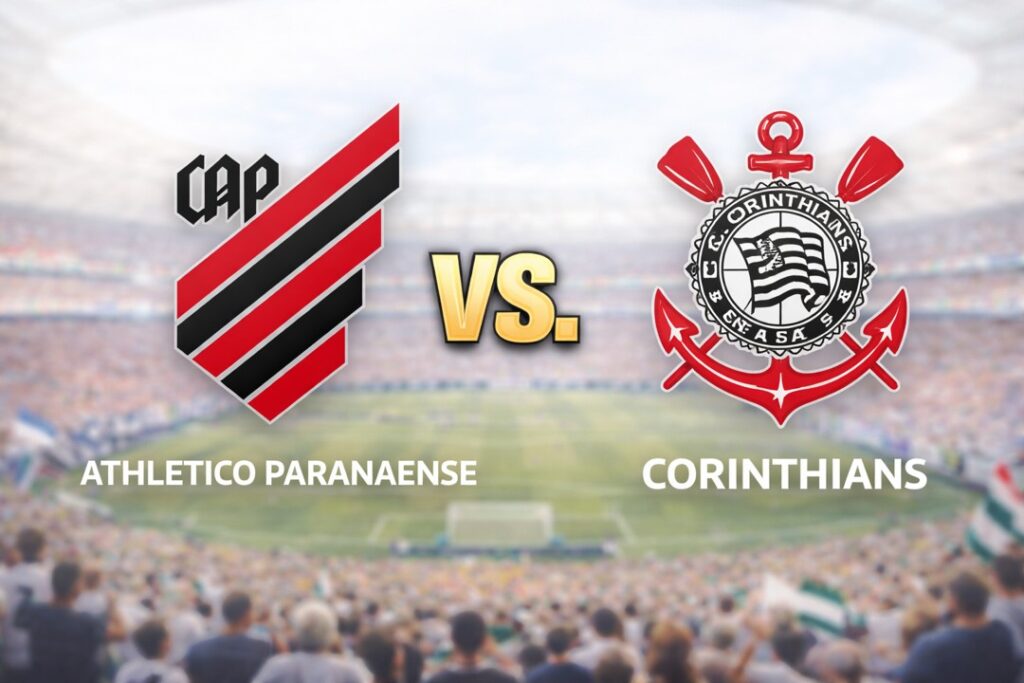 Athletico Paranaense contra Corinthians