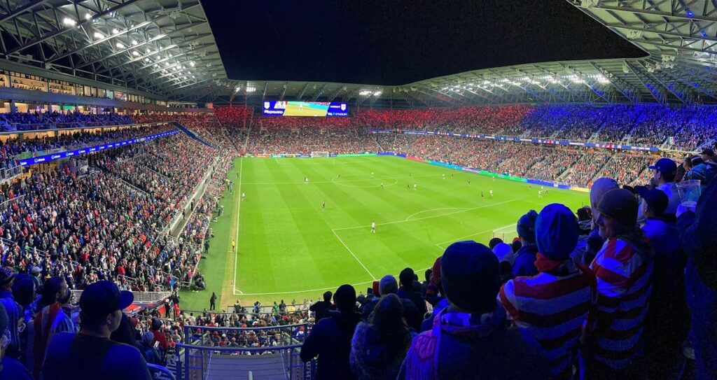 Estadio. Cincinnati contra Atlanta