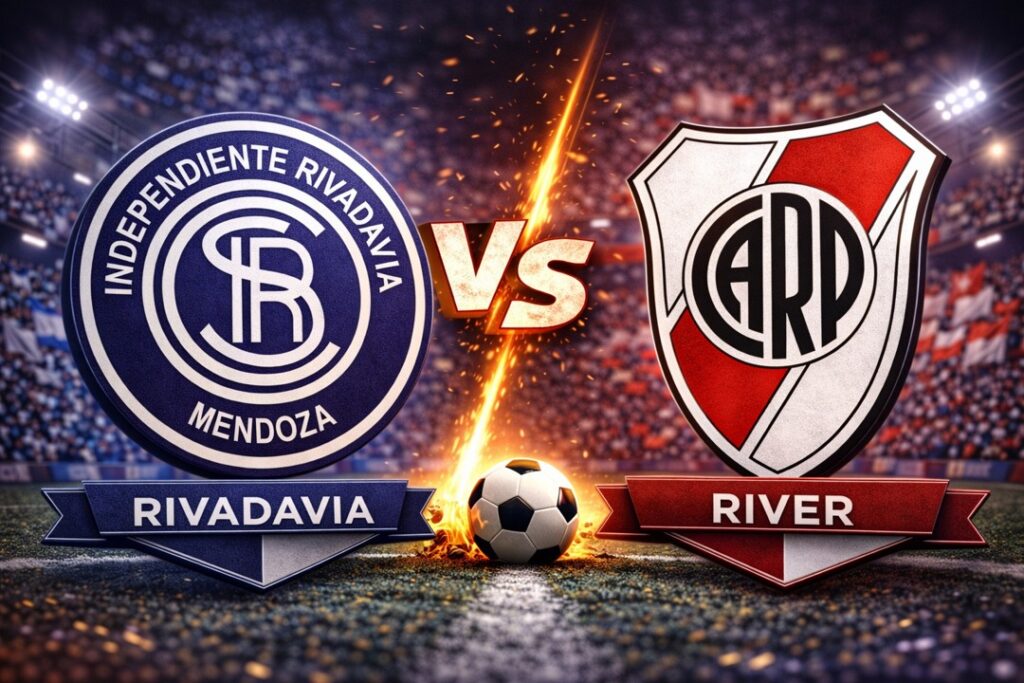 Independiente Rivadavia contra River Plate