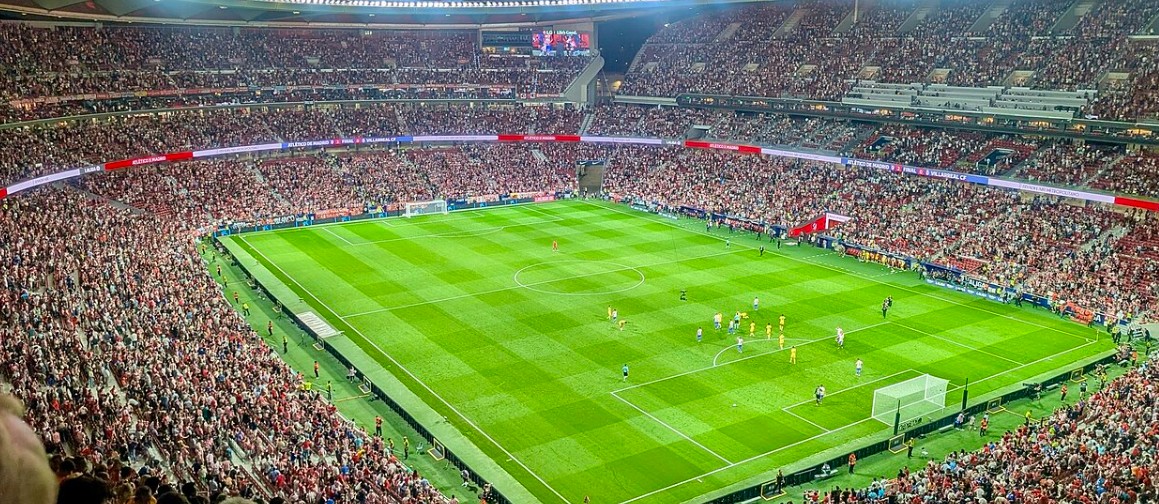 Estadio. Marruecos contra Ecuador