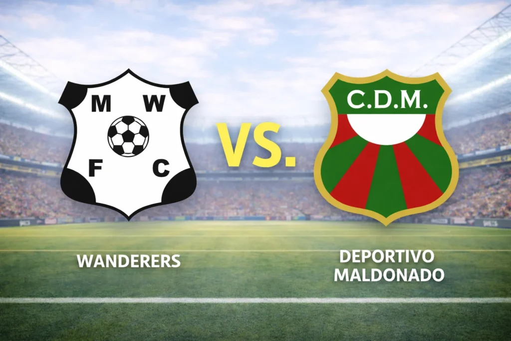Wanderers contra Maldonado –Liga Uruguaya Apertura 2026– 6 de Marzo (20:00 hora local)