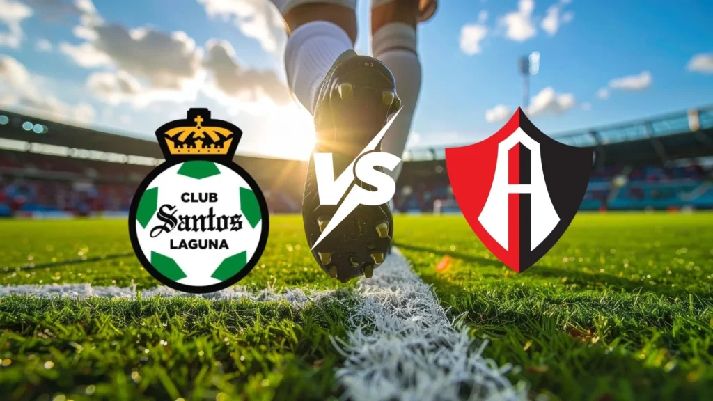 El partido entre Santos contra Atlas se juega el domingo 19 de abril