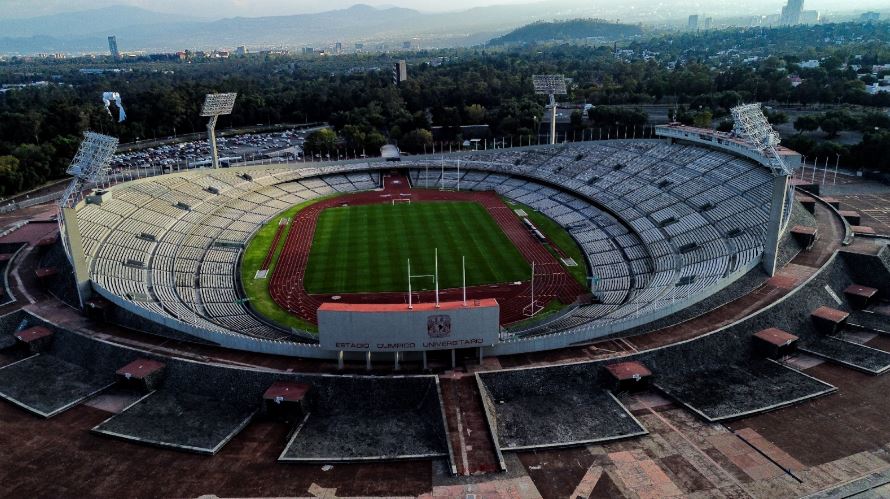 Estadio Olímpico Universitario donde se llevará a cabo el duelo entre Cruz Azul contra Guadalajara.