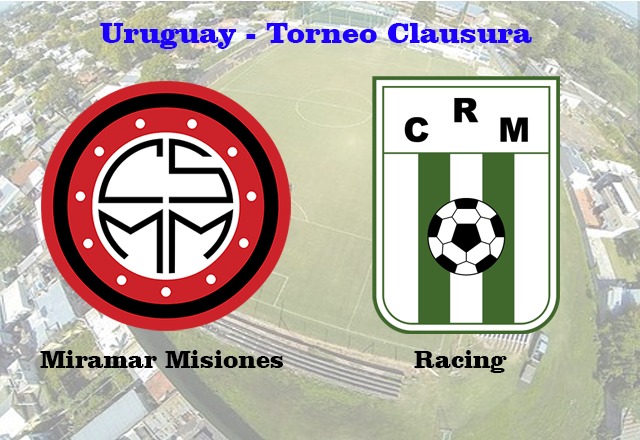 Miramar Misiones contra Racing - Liga Uruguay - 7 de Noviembre