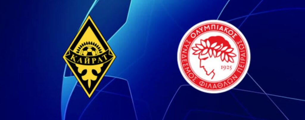 Kairat contra Olympiacos - Champions League, 9 de diciembre de 2025