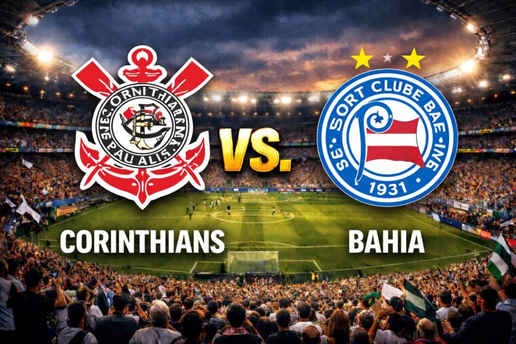 Corinthians contra Bahía