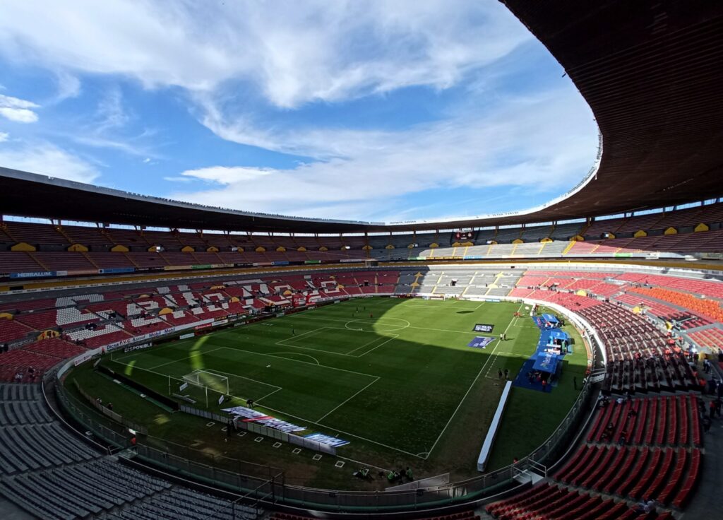 Estadio. Atlas contra Puebla