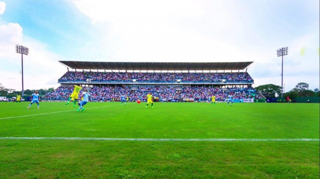 Estadio. Jaguares contra Deportivo Cali