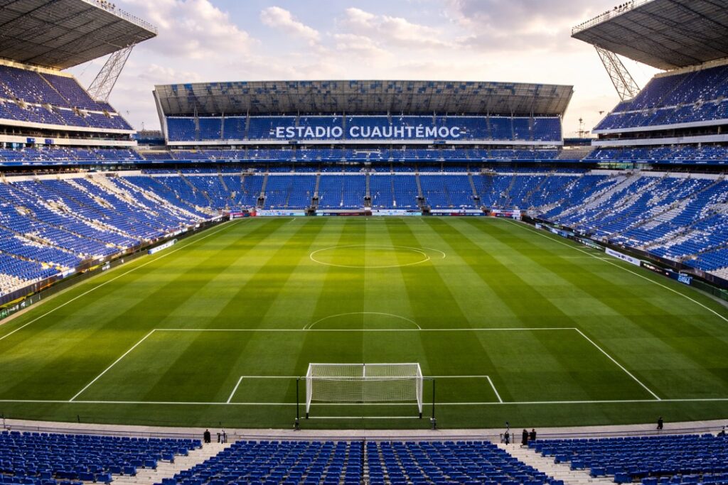 Estadio. Puebla contra Toluca